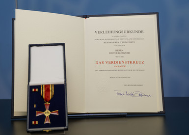 Bundesverdienstkreuz für Dietmar Muscheid und Dieter Burgard